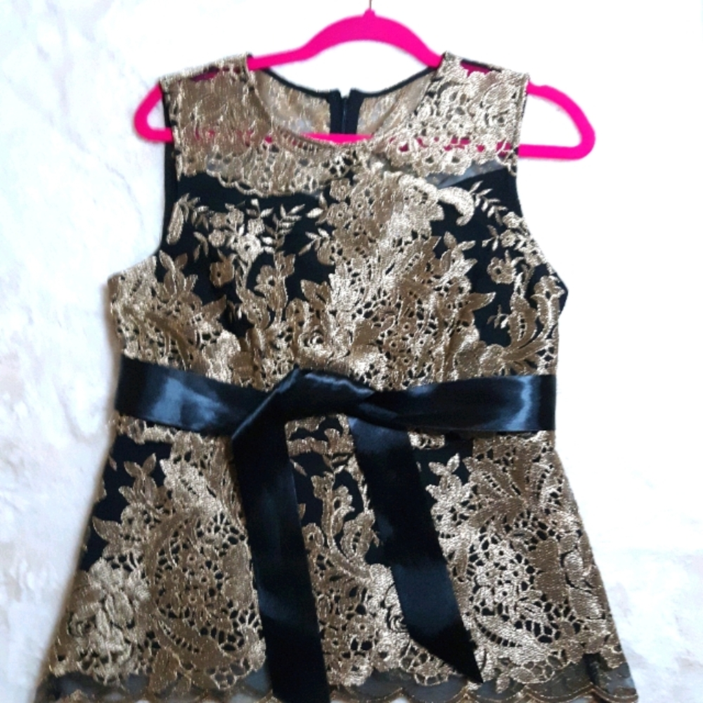 Elegant and Classy Nanette Lepore Lace Top
